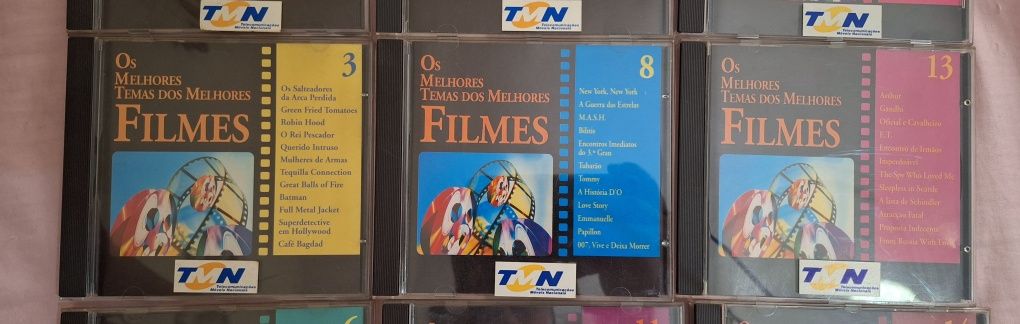 CDs - Os Melhores Temas dos Melhores Filmes