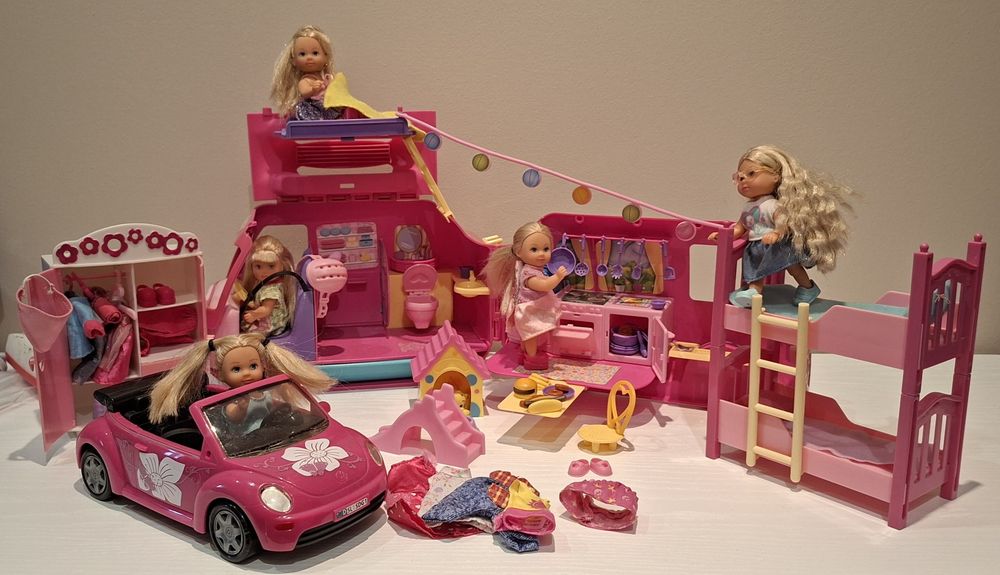 Kamper dla laleczek Evi.