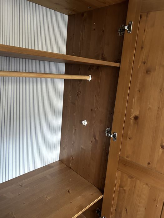 Szafa drewniana Leksvik Ikea