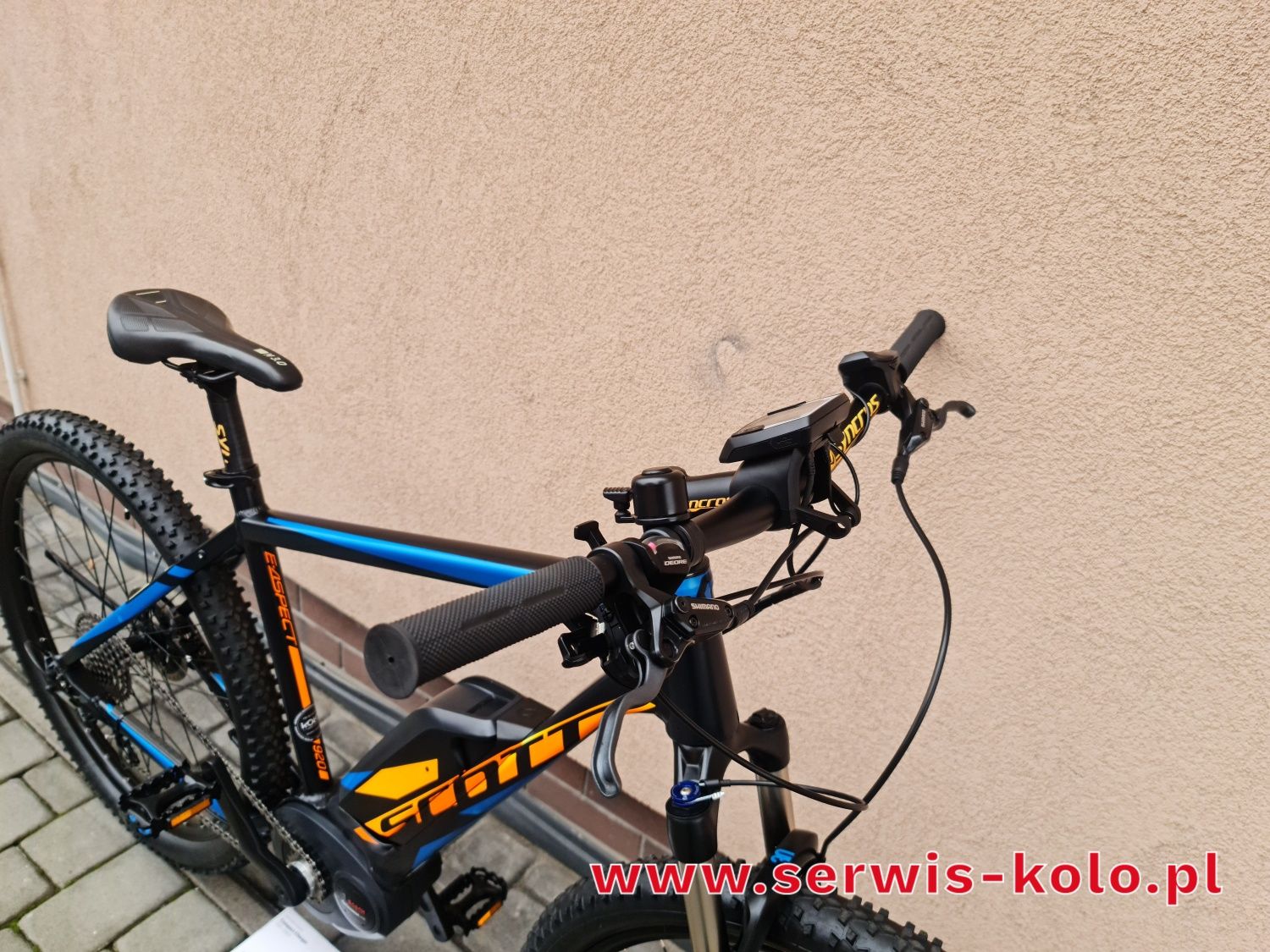 Rower elektryczny Górski MTB SCOTT koła 29 ALU shimano SLX WYSYŁKA