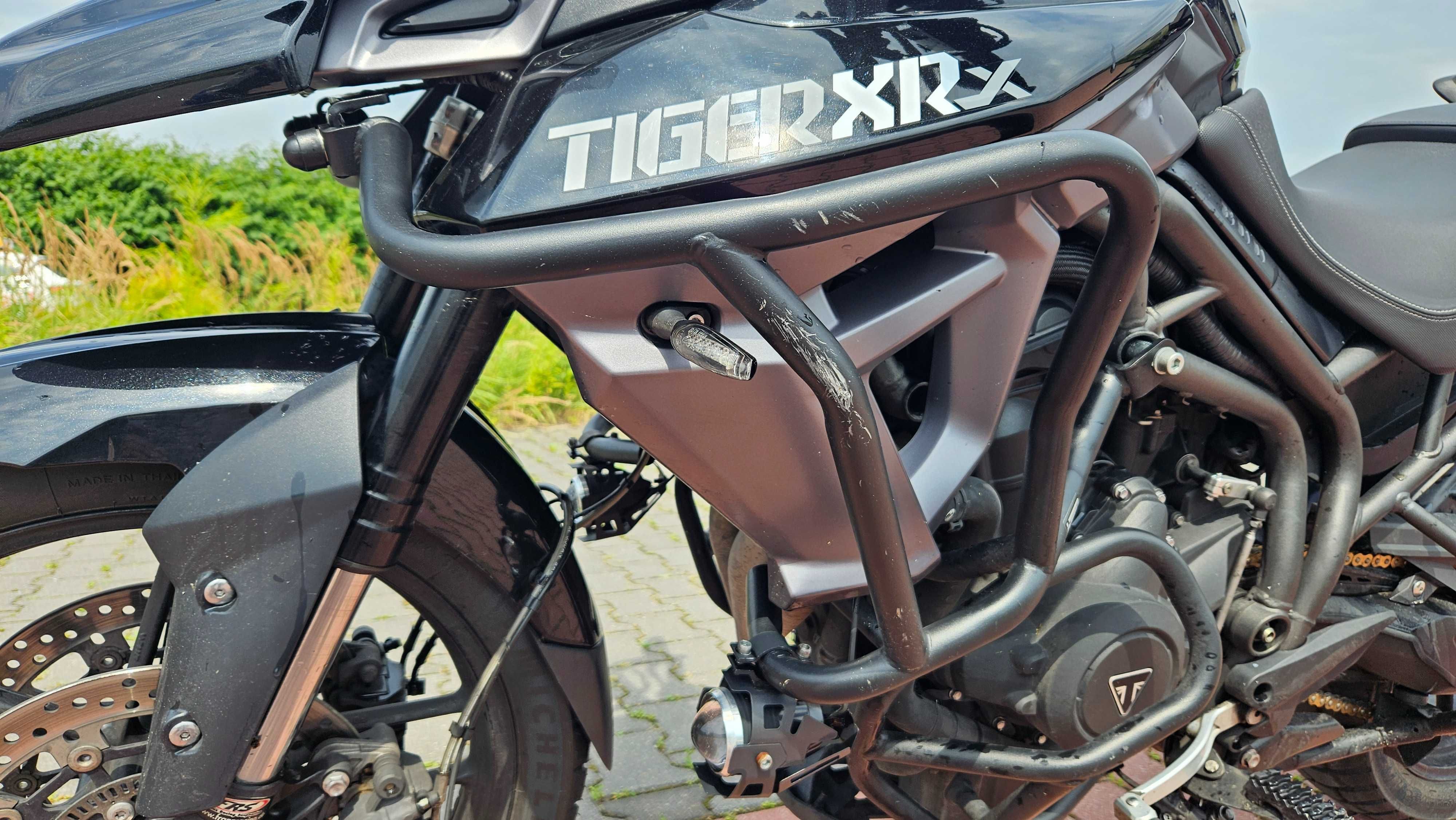 Triumph Tiger 800 XRX doposażony, dużo dodatków, kufry, gotowy w trasę