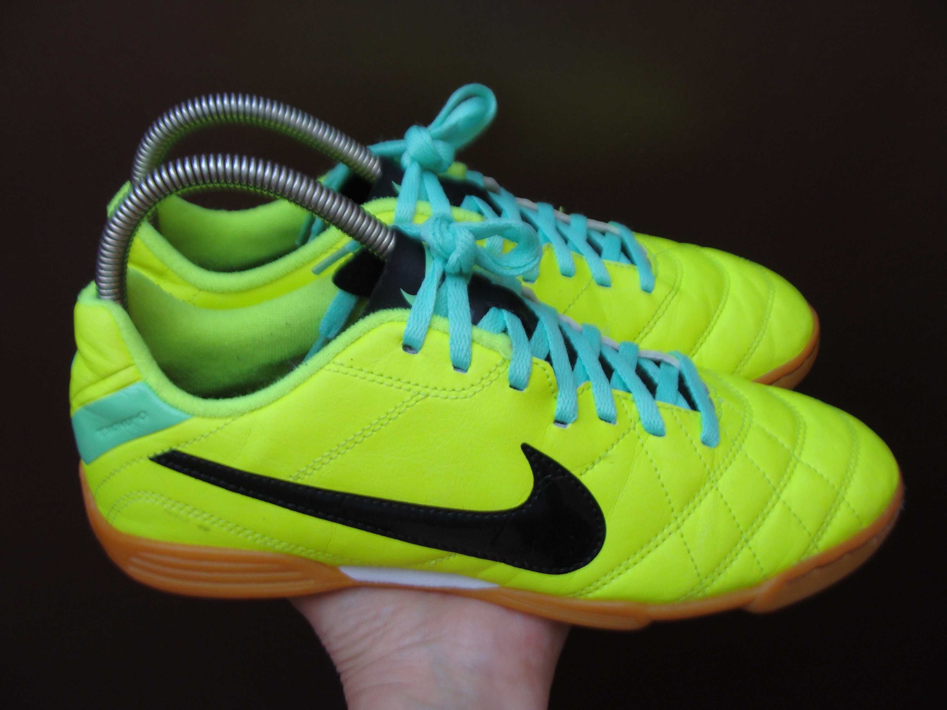 38.5/24 см Nike tiempo футзалки  кроссовки сороконожки оригинал