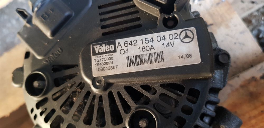 Mercedes Alternator 3.0 3.2 3.5 V6 cdi OM642 ORYGINAŁ