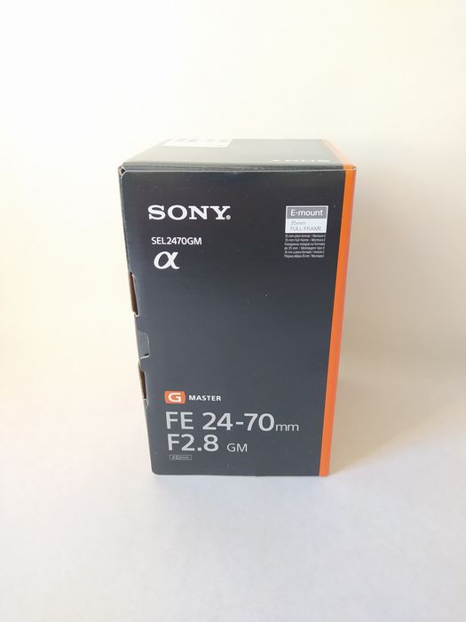 Об'єктив Sony SEL2470GM 24-70mm f/2,8G FE НОВИЙ