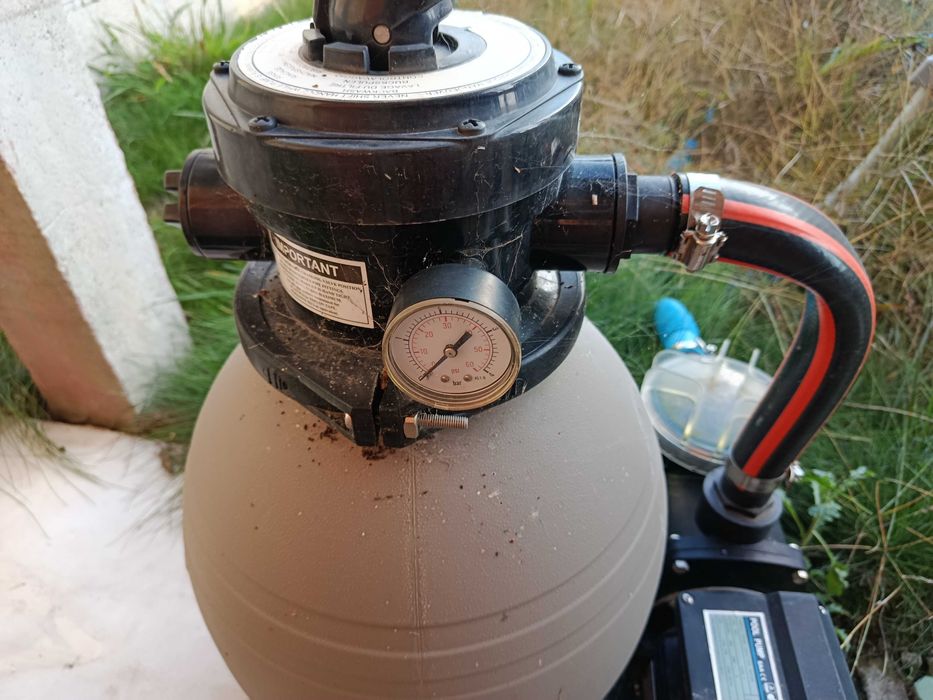 Filtro para piscina de areia