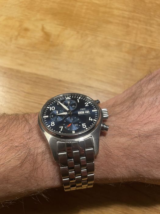 IWC Pilot’s Chronograph 41 (bransoleta i pasek)