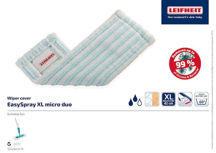 Nakładka micro duo do mopa Easy Spray XL marki Leifheit