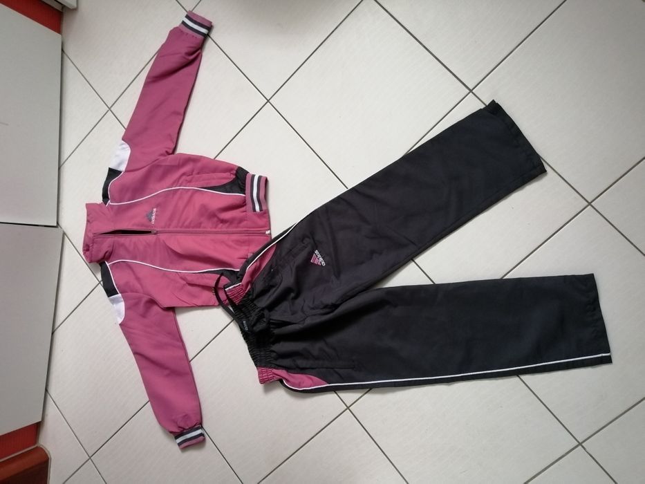 Nowy dres Adidas dziewczęcy rozmiar 128 bluza spodnie