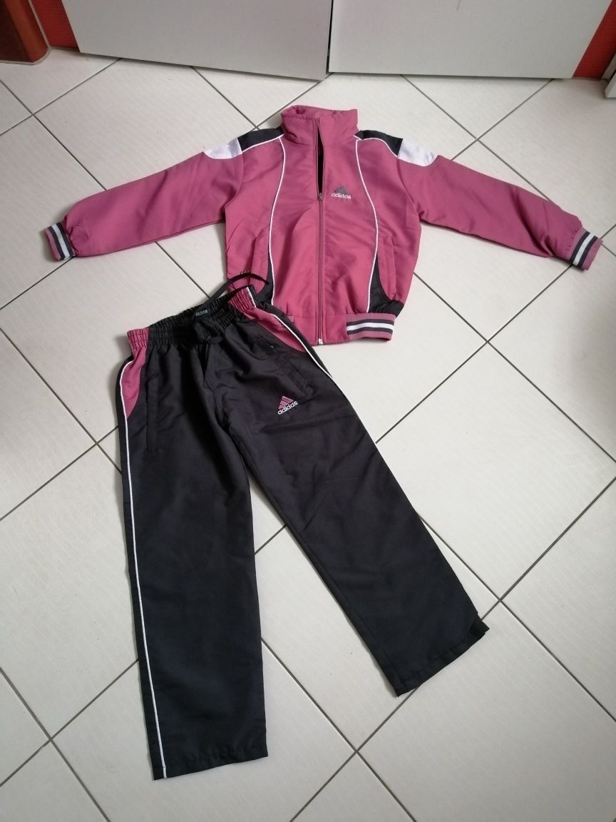 Nowy dres Adidas dziewczęcy rozmiar 128 bluza spodnie