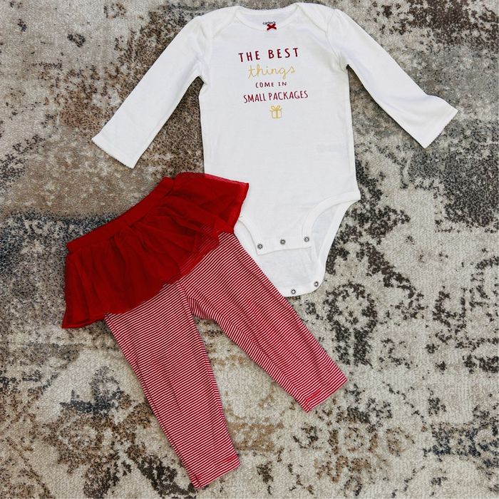 Новорічний костюм carter’s 18 міс для дівчинки