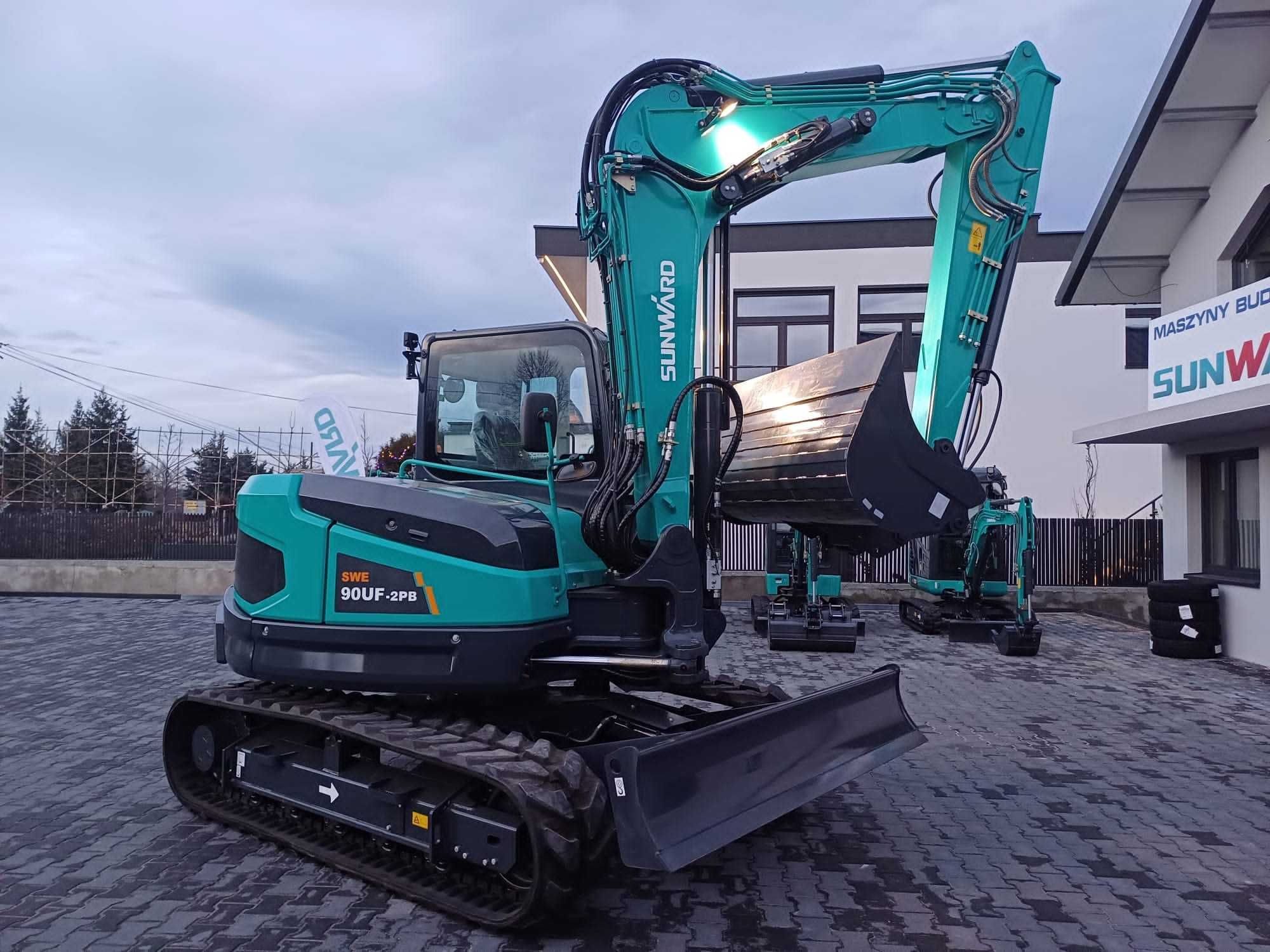 SUNWARD SWE90UF-2PB (9 TON) Koparka gąsienicowa Gwarancja 5 lat !!!