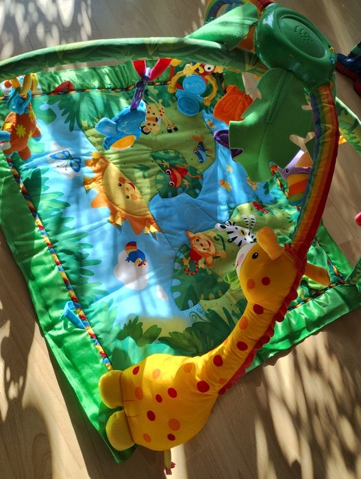 Mata edukacyjna interaktywna Fisher-Price Dzungla