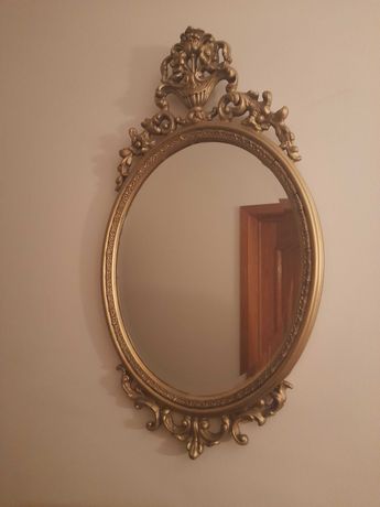 espelho decorativo oval