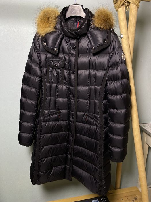 Пуховик жіночий Moncler Hermifur Оригінал