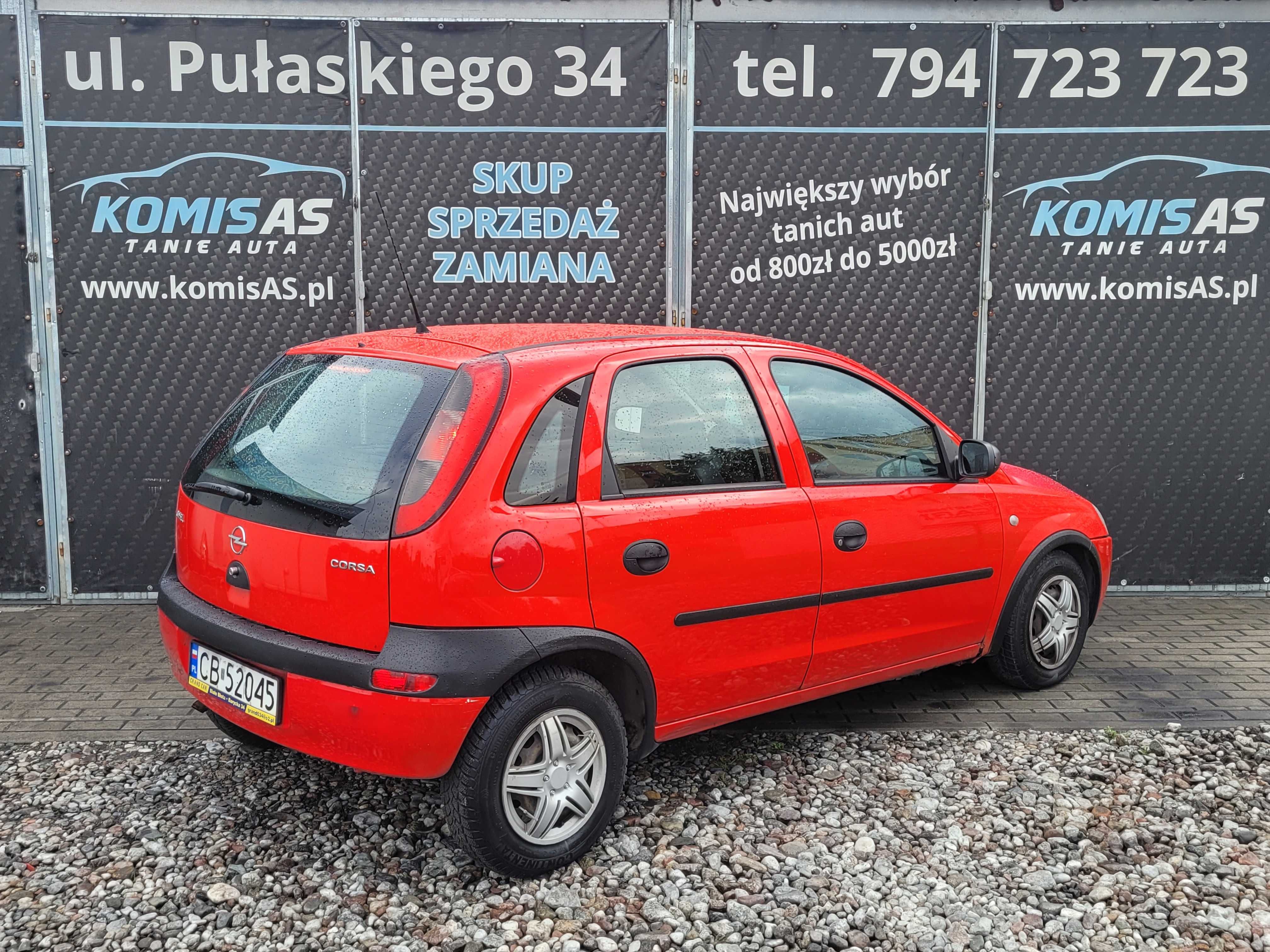 Opel Corsa C 1.0 Benzyna * Salon Polska Radio * Tanie Auta