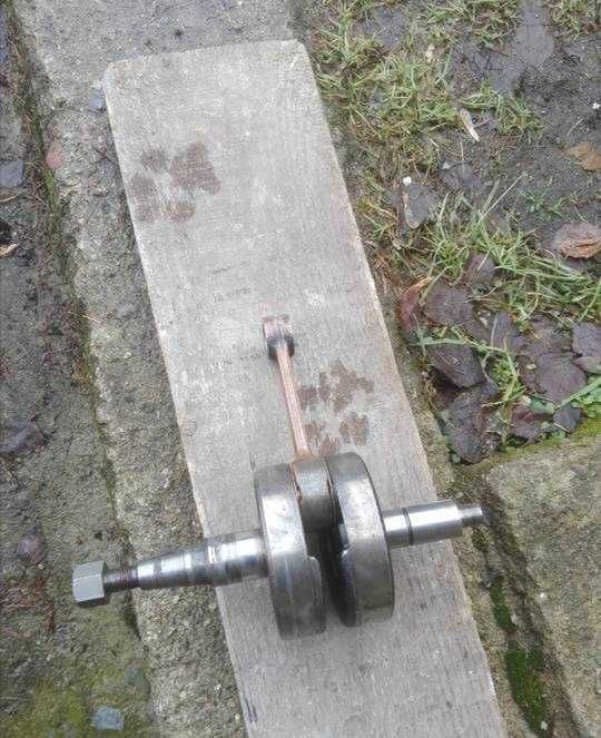 Yamaha DT 175 MX Enduro Cross Głowica Wał Korbowy