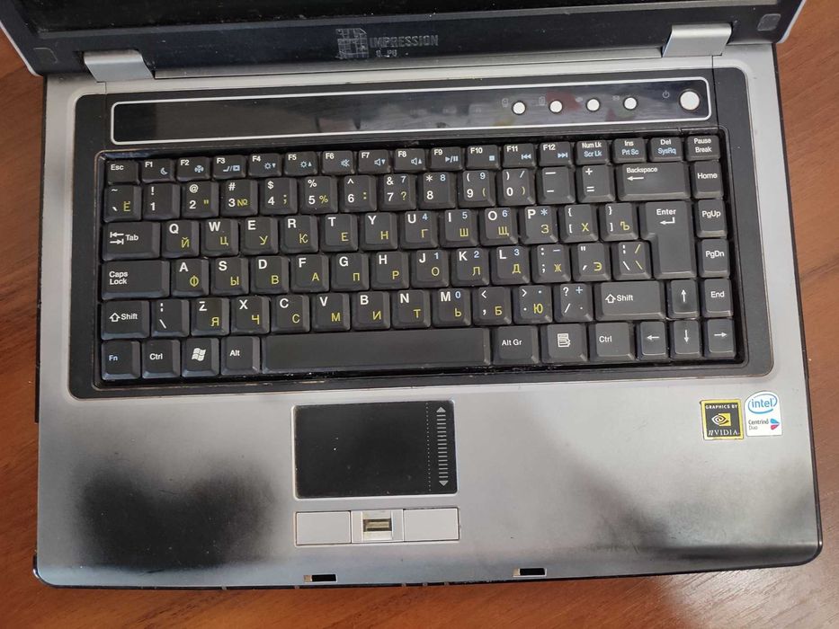 Ноутбук Impression 656 Core 2 Duo t5200