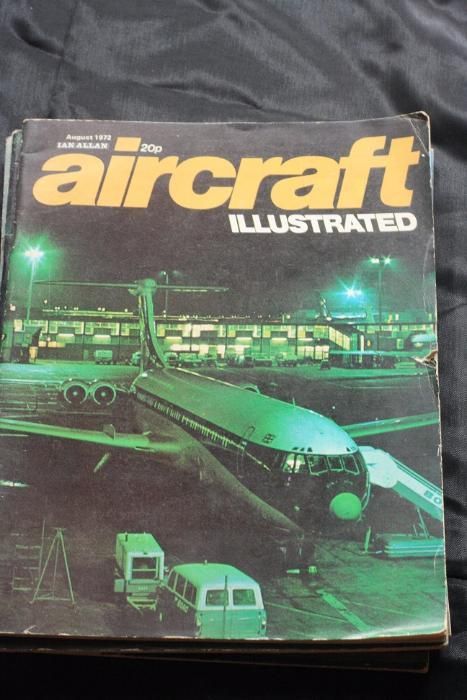 " aircraft illustrated" Revista Inglesa sobre aviões