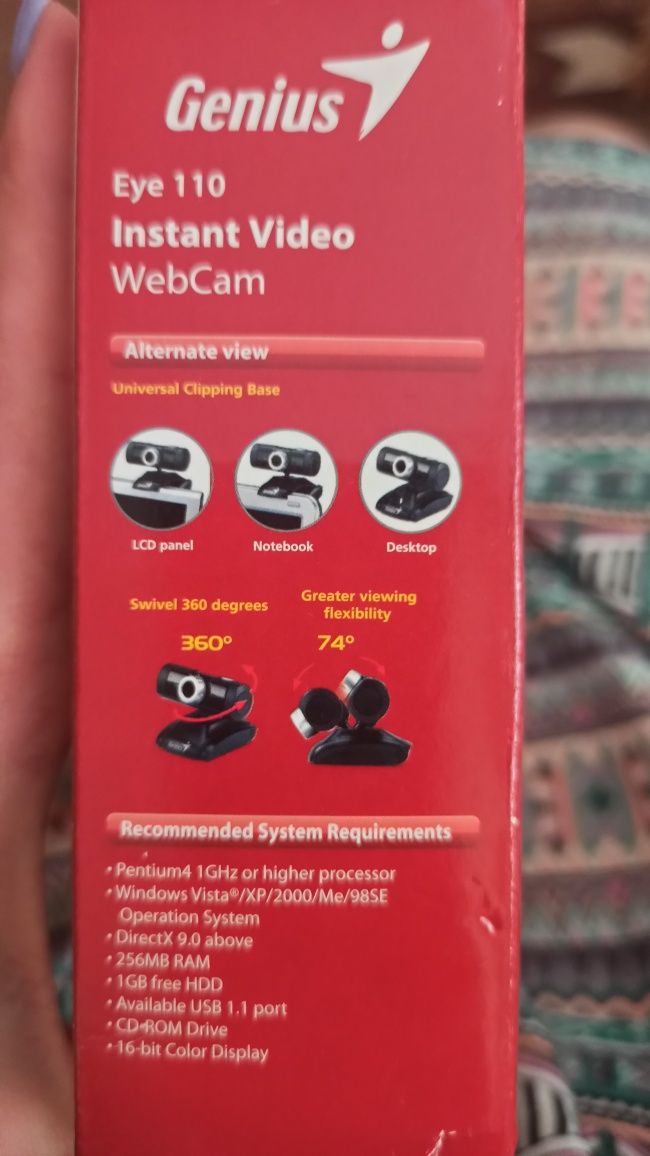 Вебкамера Genius eye 110