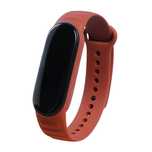 Silikonowy pasek do Xiaomi Mi Band 5 / Mi Band 6 Brown