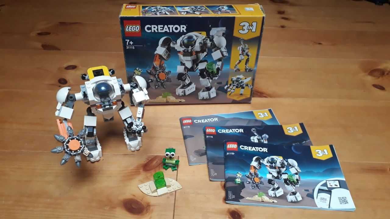 Lego Creator 31115 Meca mineral espacial (conjunto 3 em 1)