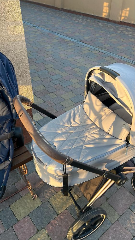 Коляска 2 в 1 Cybex Priam 2021 Rose Gold