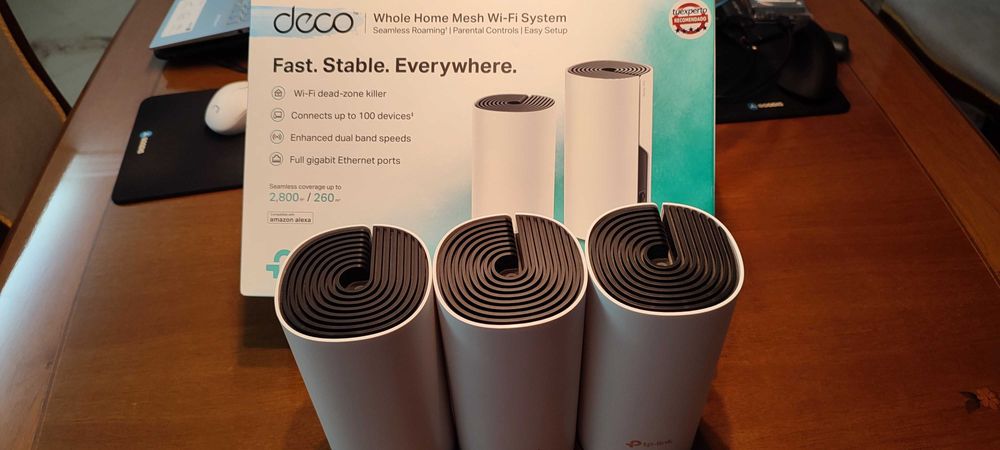 Rede Mesh 3 Decos TP-link M4