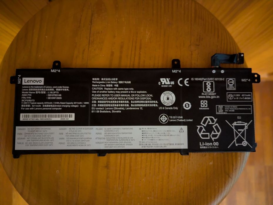 Lenovo Thinkpad t490 peças