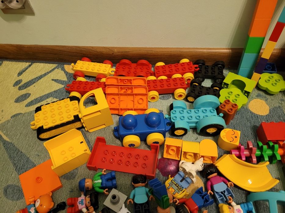 Klocki lego duplo duży zestaw + GRATIS
