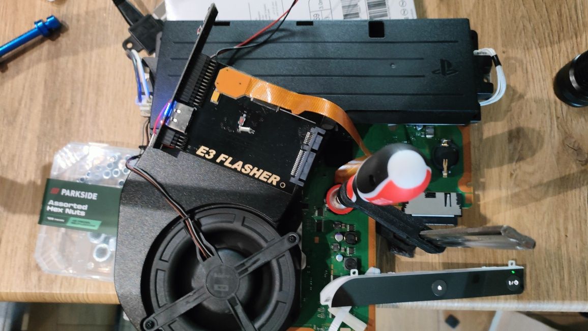 PS3 E3 NOR Flasher (programator do wgrania backupu BIOS)