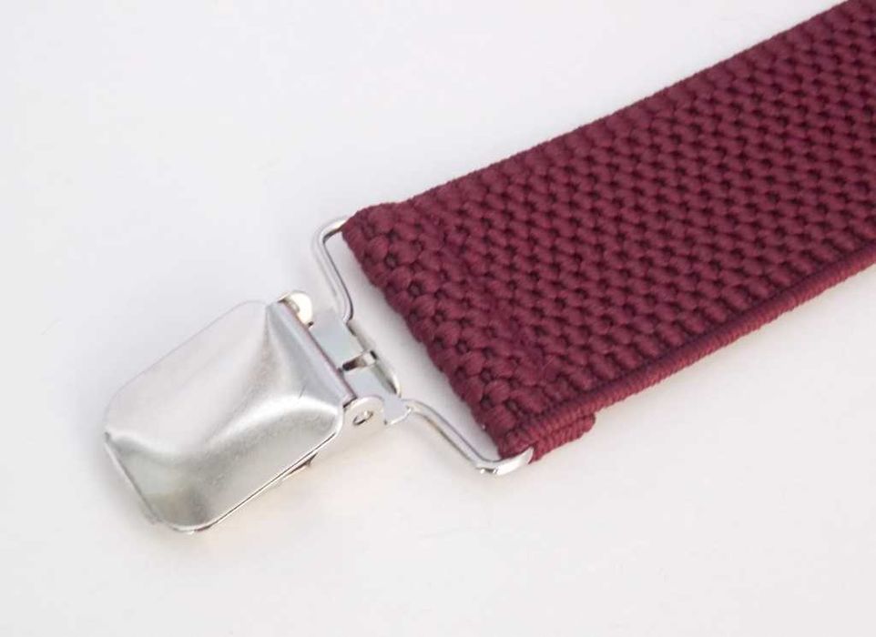 Підтяжки жіночі бордові класичні / женские подтяжки бордовые Польша