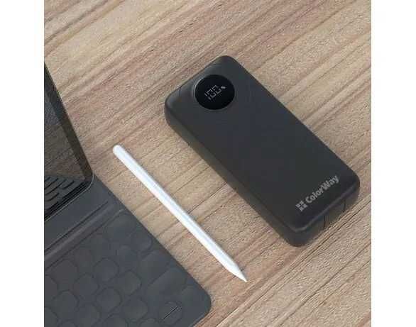 Пристрій зарядний PowerВank ColorWay PB200LPB4BK чорний 20000 mAh