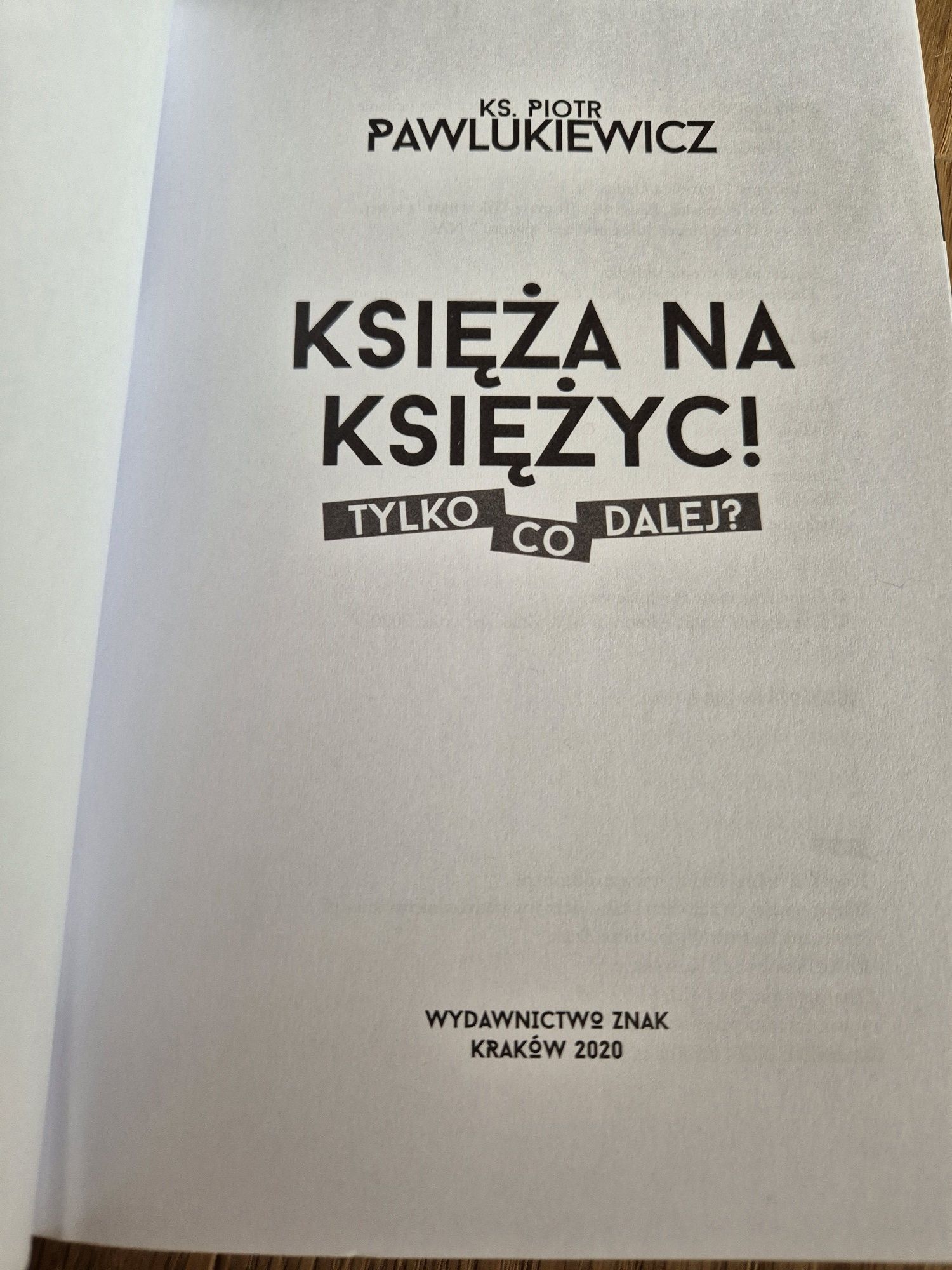 ks Piotr Pawlukiewicz "Księża na Księżyc! Tylko co dalej? "

Autor:
Pi