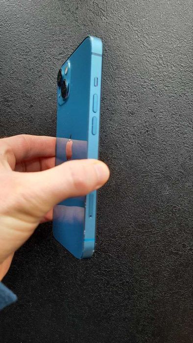 Смартфон Apple iPhone 13 256GB Blue + чехол + новая батарея pro max