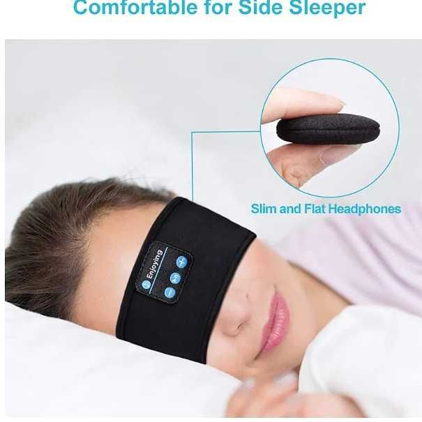 Venda para dormir com auscultadores
