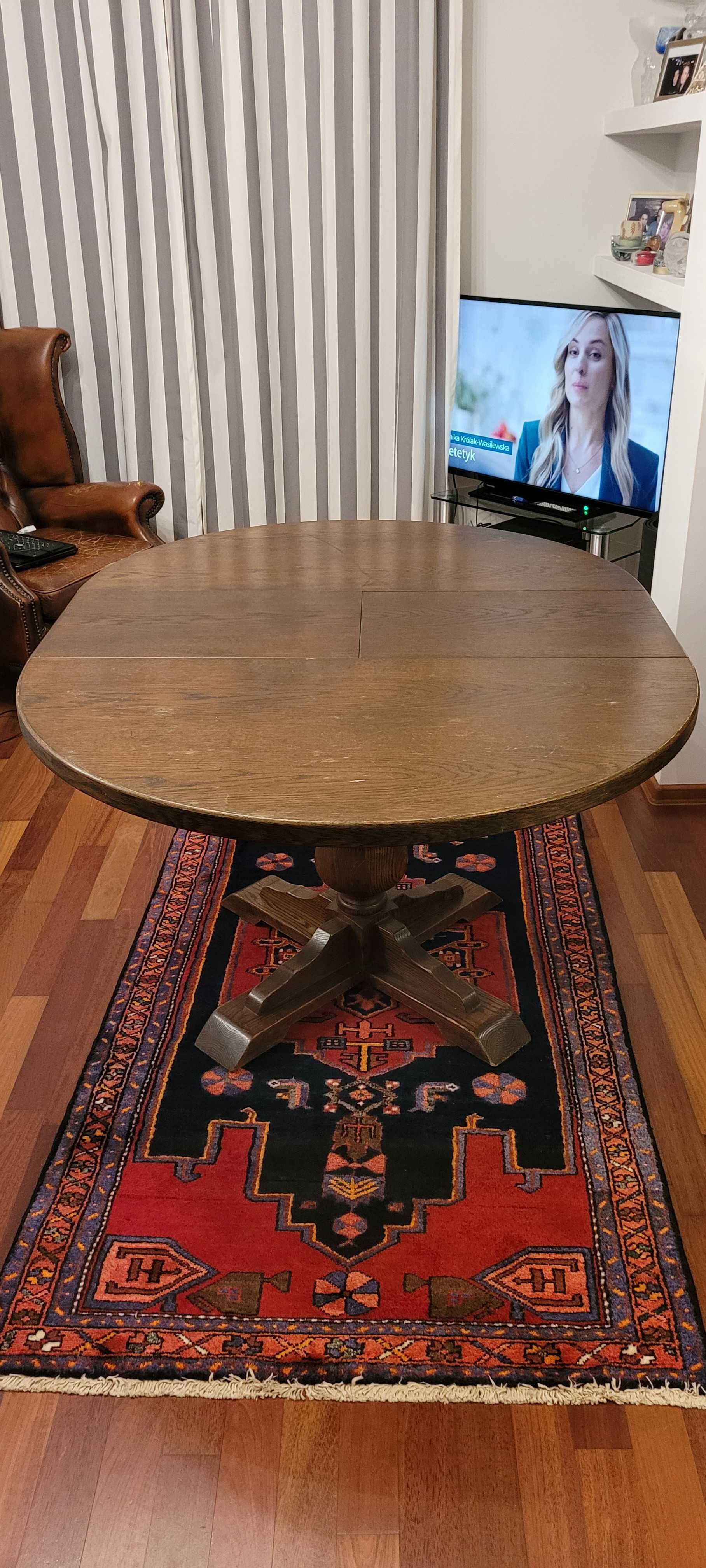 STÓŁ DĘBOWY rozkładany