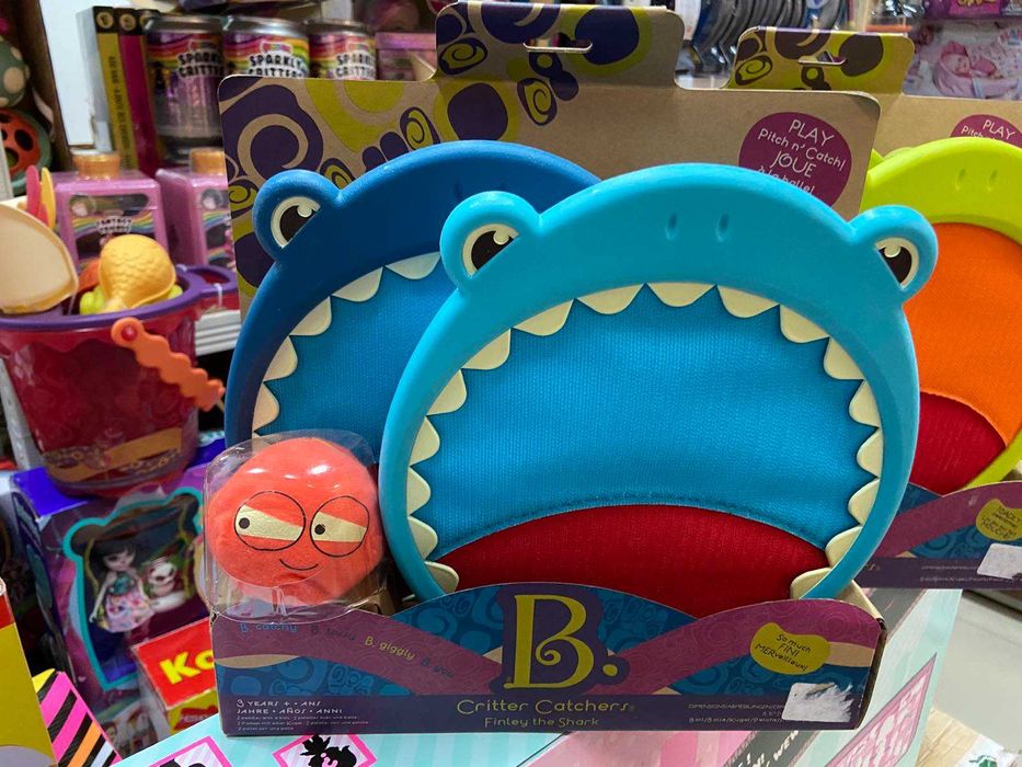 Развивающая Игра - Лягушки Акулы Ловушки Battat батат Оригинал