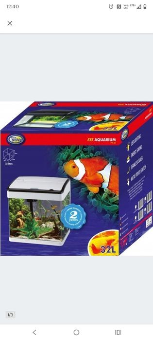 Akwarium 32l nowe