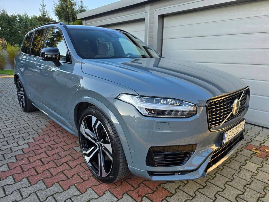 Volvo XC 90 Super wersja R-design Ultimate Dark T8 7-osobowy  pneumatyka panorama