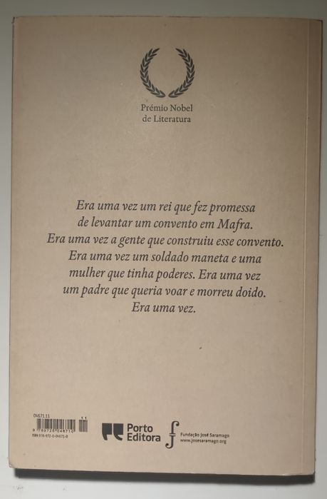 Livro Memorial do Convento