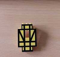 Lego 4444p03 żółty mur pruski panel/okno z 6074/6086