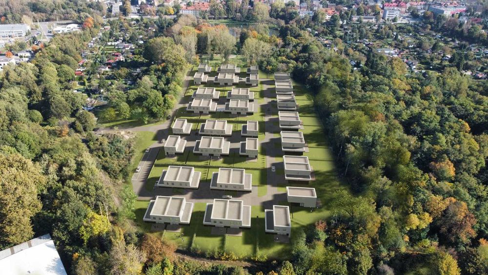 OSIEDLE W PARKU, Dom 40 jednorodzinny w zabudowie bliźniaczej