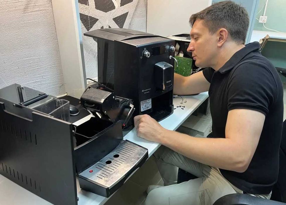 Ремонт чистка кофемашин, мультиварок, пылесосов, телевизоров Экофлоу