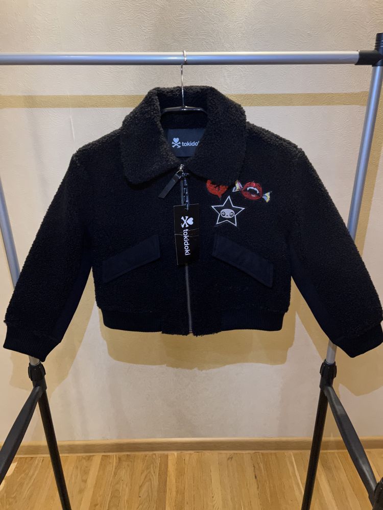 Оригинальная куртка, бомбер, курточка Toki doki, Zara