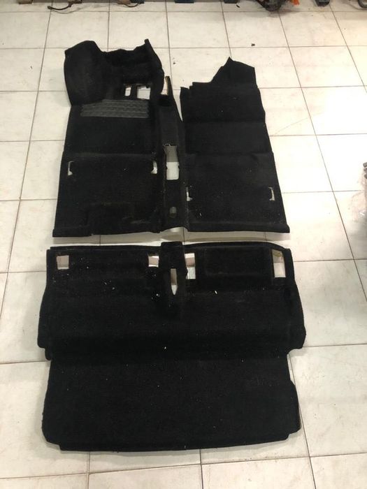 Carpete preta Smart Fortwo 450 2g
