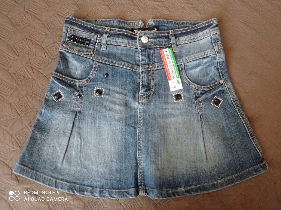 Нова джинсова спідниця 44 розміру