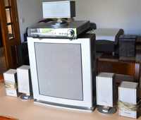 Sistema de som 5.1 Home Cinema Panasonic SC-MT1 DVD/CD/Radio 400 W RMS