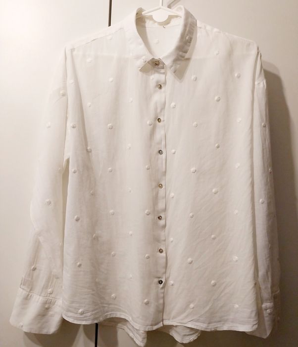 Koszula biała M/L OVERSIZE