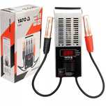 YATO CYFROWY TESTER AKUMULATORÓW MIERNIK NPIĘCIA 12V 150-1400Ah LCD YT-8311