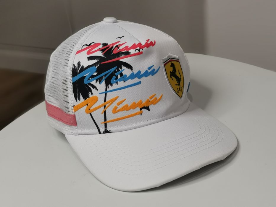 Czapka Scuderia Ferrari F1 GP Miami